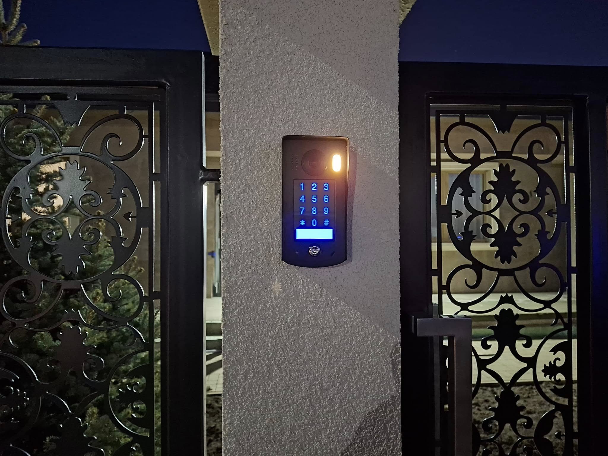 control access porti pietonale