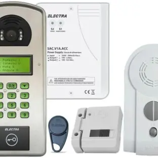 kit-interfonie Kit interfon scara de bloc